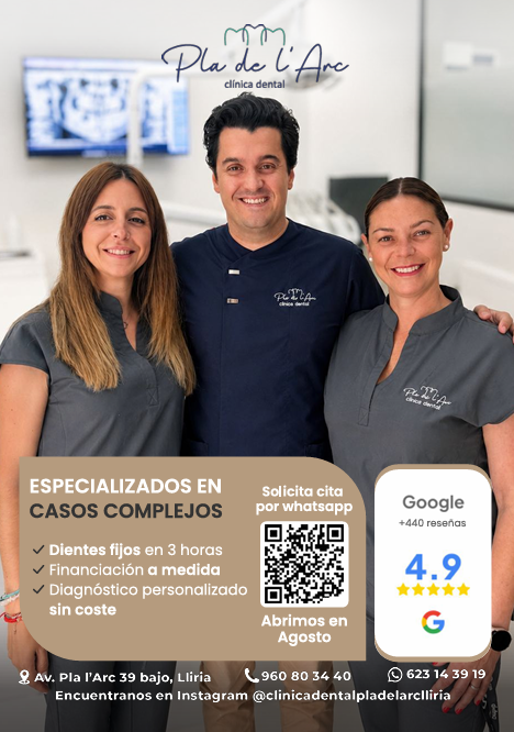 Flyer Pla de L'Arc — Especializados en casos complejos